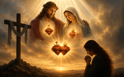 L’Offrande des Souffrances de la Croix par les Cœurs Unis de Jésus et Marie